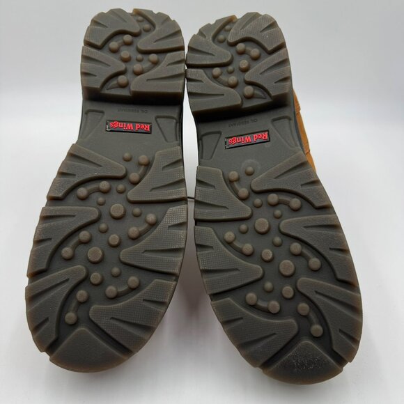 Red Wing King Toe Mens 6-Inch Waterproof Safety Toe Leather Boots Size 11D - Picture 9 of 15